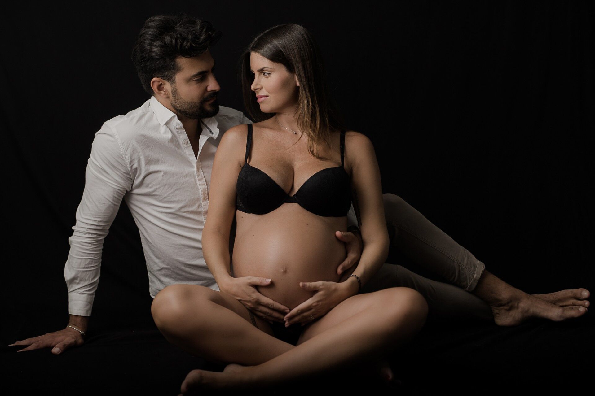 Foto gravidanza in studio, 6